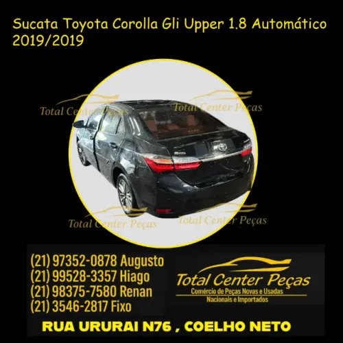 Peças Para retirada Toyota Corolla Gli Upper 1.8
