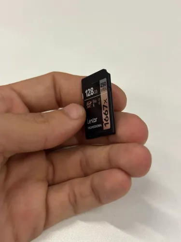 Cartão de memória Lexar 128gb v60