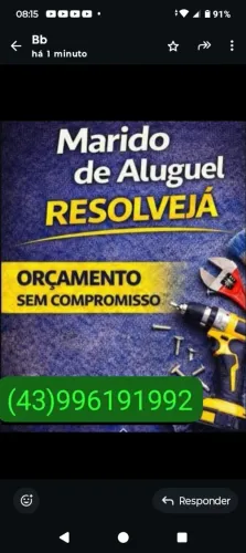 Pequenos fretes e marido de aluguel