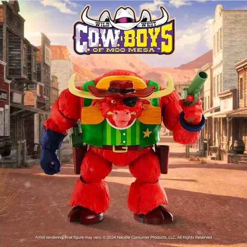Wild West os Cow Boys de Moo Mesa Sheriff Terror bull Nacelle Original lacrado