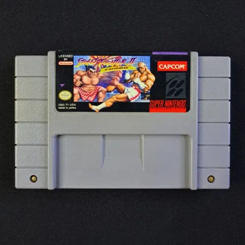 Street Fighter II 2 Turbo Americano Original Super Nintendo - Snes