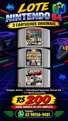 Cartuchos Originais N64