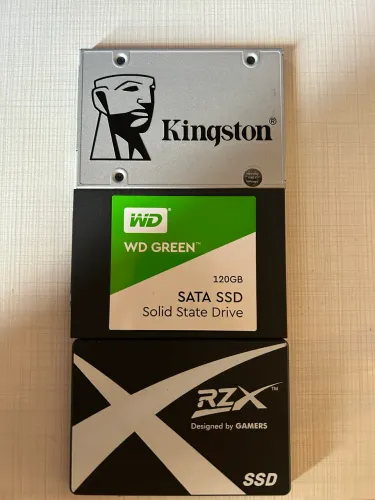 Kit 3 SSD 120gb cada
