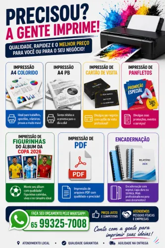 Gráfica IG - Impressão e encadernação!