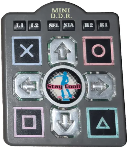 controle mini dance dance revolution (playstation)