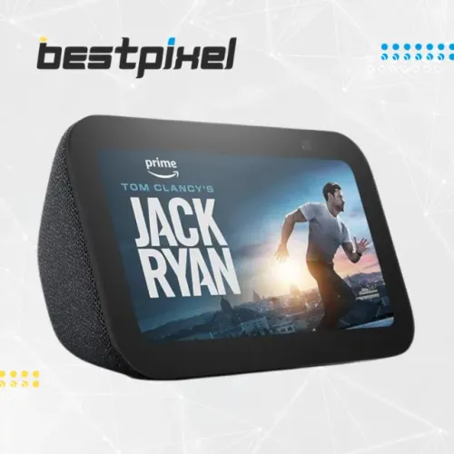 Echo Show 5 (3ª geração) Smart Display com Alexa e Tela Touch 5,5