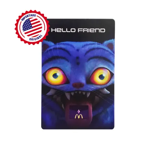 Card colecionável importado Derpy Mcdonalds Huntrix