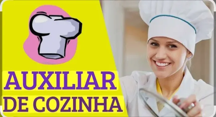 Auxiliar de cozinha