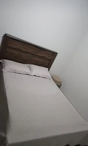 Cama Casal c/ Colchão D33 100% MDF (Marília)