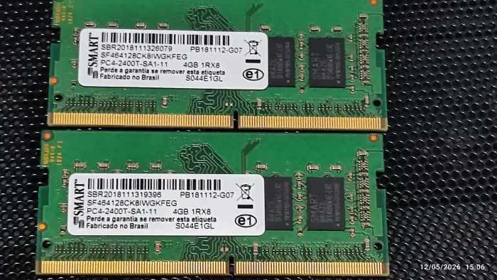 8GB memória Smart PC4 2400T