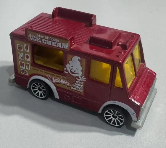 Hot Wheels Icream Truck (sem embalagem) HW City Works 2009