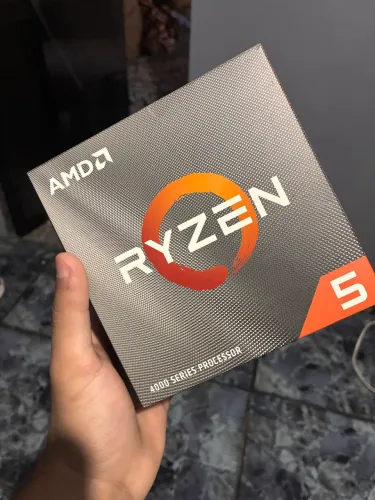 Processador Ryzen 5 4500 novo, em perfeito estado e funcionando