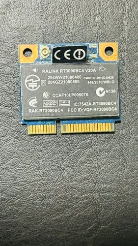 Essa é uma placa combo de rede sem fio (Wi-Fi) e Bluetooth para notebooks