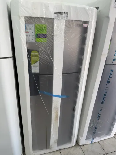 Geladeira Consul 412L Frostfree Inverter Inox NOVA