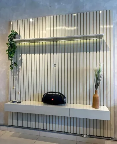 Painel Home Nobre 100% MDF com LED para TV até 85" (Novo) Entrega Grátis!