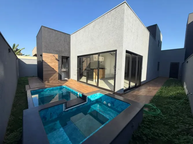 Casa térrea em condomínio fechado com 154.61m², Vivendas da Mata, Zona Sul em Ribeirão Pre