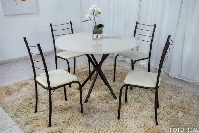 MESA REDONA 75X75 CM 
