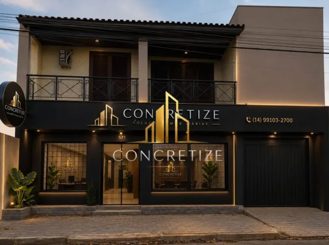 Salão para locação com 100 m² em Vila Lemos, Bauru - SP
