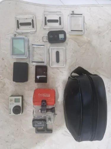 GoPro Hero 3 Usada + Acessórios ? Funcionando Perfeitamente!
