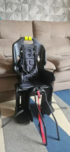 Cadeirinha Traseira para Bicicleta Polisport Dusky FF - Perfeito Estado