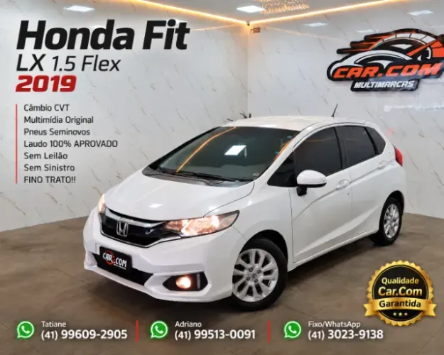 Honda Fit LX 1.5 Flexone 16V 5P Aut. 2019