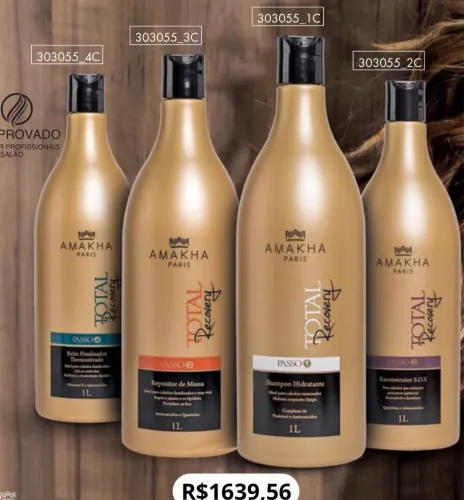 Linha Total Recovery / AMAKHA PARIS PROFISSIONAL 1 L