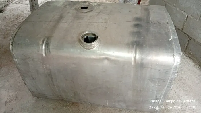 Tanque 400 litros alumínio 