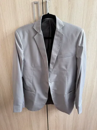 Terno Slim Cinza