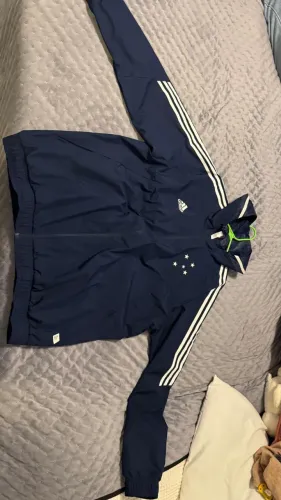 Jaqueta de Chuva Adidas Cruzeiro 2XL Original com pouco uso!