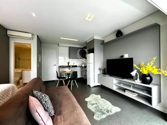 Studio de Alto Padrão na Chácara Santo Antônio, próximo ao Shopping Morumbi - São Paulo