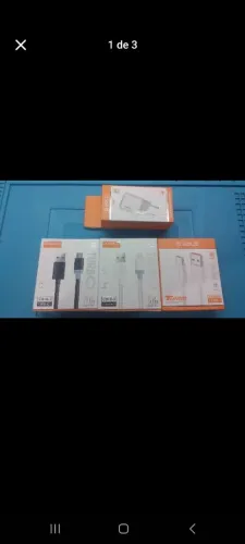 Carregador 3.1A microusb, tipo C ou iphone