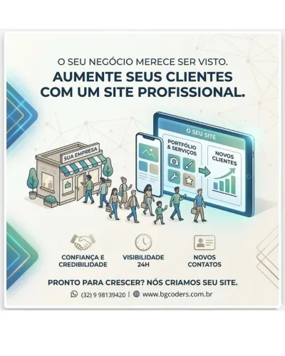 Programador Web - Sites, E-commerce e Sistemas de Gestão