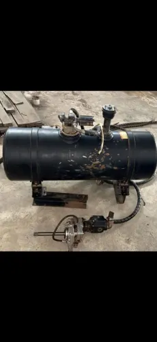 Motor hidráulico para basculante está com tomada do DAF 