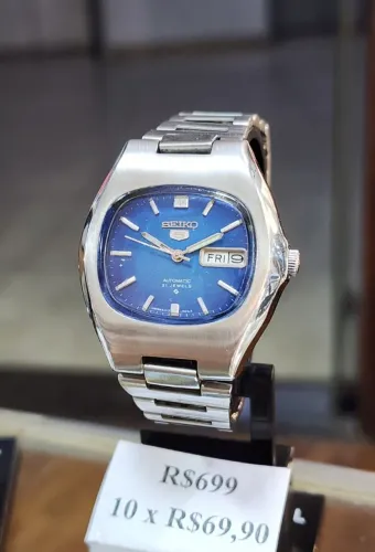 Relógio Seiko 5 Automático com Garantia (Calibre 6319)