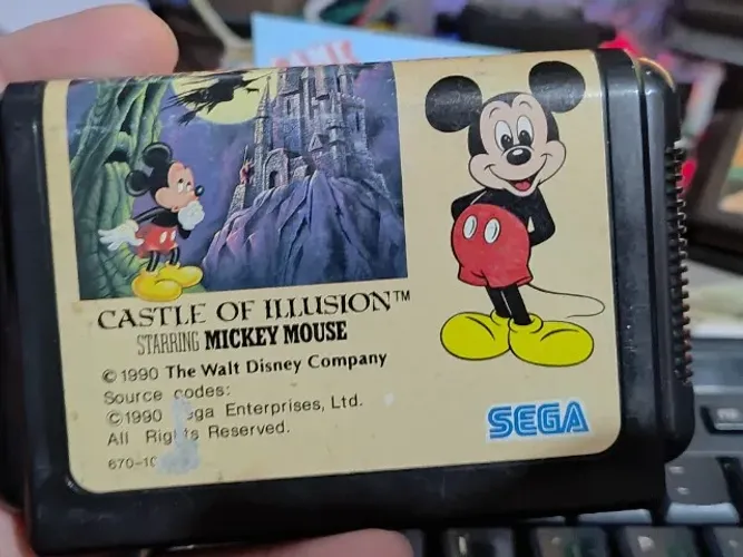 Jogos de Mega Drive Original e Paralelo