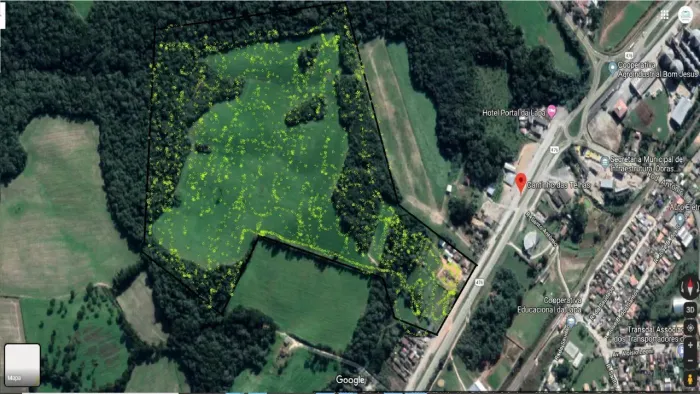 Área para Venda, Lapa / PR, bairro Centro, área total 385.405,00 m², área construída 150,0
