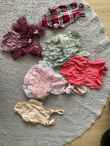 Roupas bebê para fotografia 