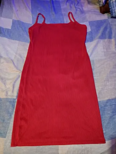 Vestido g novo vermelho tubinho 