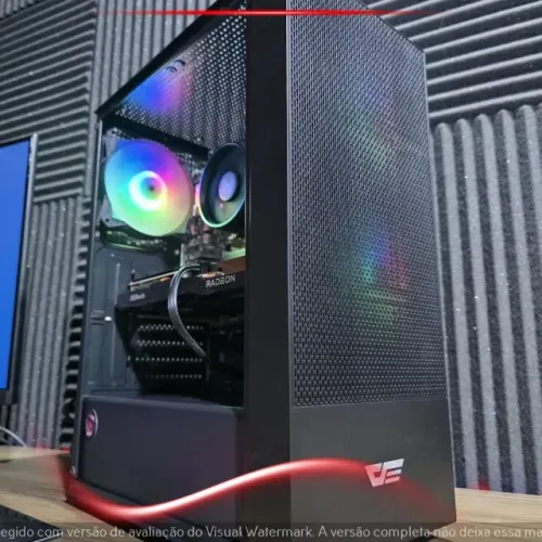 PC Gamer Ryzen 5 4500 RX 6600 16GB 512GB NVMe ARGB