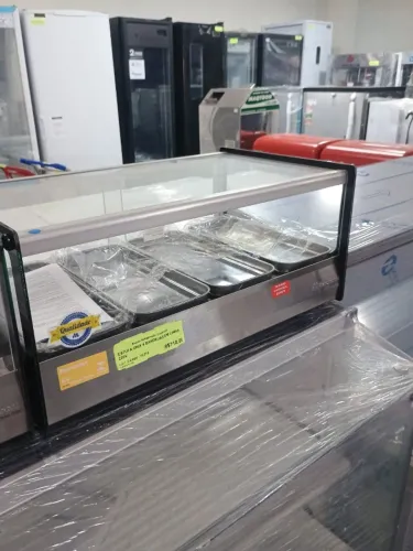ESTUFA ONIX 4 BANDEJAS EM LINHA 220V - NOVO