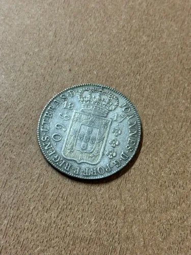 Moeda antiga prata ótimo estado