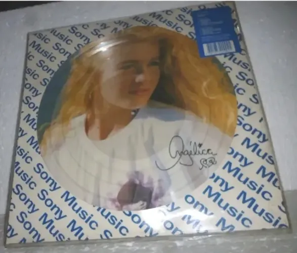 Lp ANGÉLICA Picture Disc 1991 Br - NOVO NÃO LACRADO de FÁBRICA
