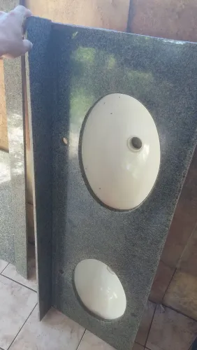 Pedra de mármore pia soleiras. 400$