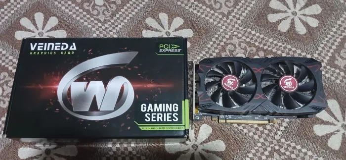 Placa de vídeo RX 5500 XT 8GB Veineda + Caixa originao