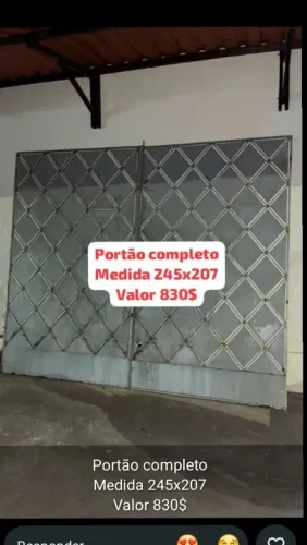 Portão de ferro