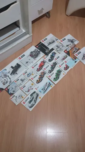 Lote manual lego, vários legos diferentes (Apenas manuais)
