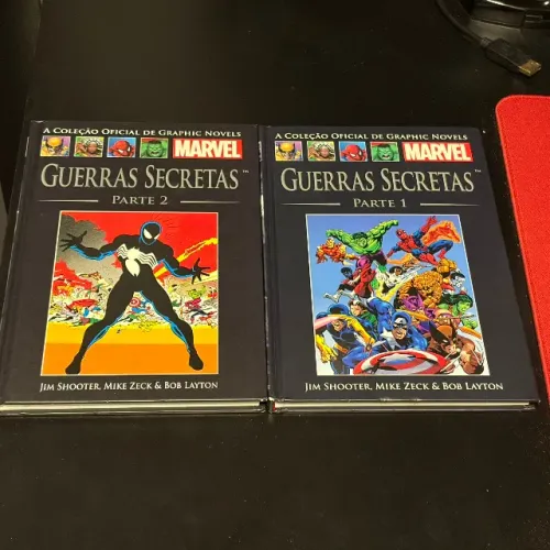 Guerras Secretas Partes 1 e 2 ? Salvat capa dura, kit completo da saga clássica