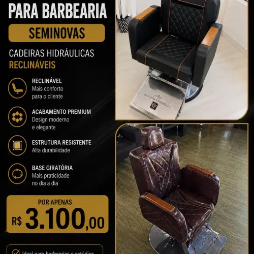Cadeira barbearia