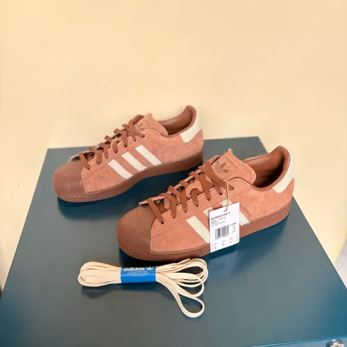 tênis adidas superstar ii preloved brown/cream white