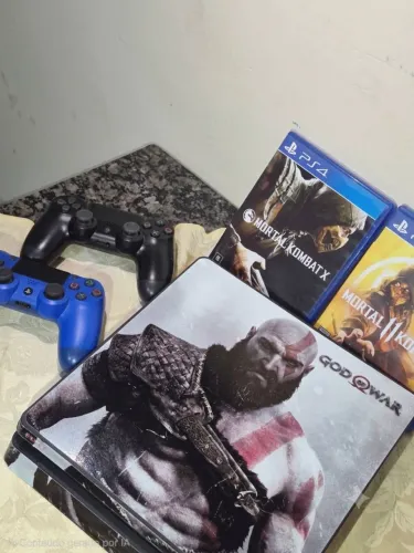 ? PS4 SLIM COMPLETO?